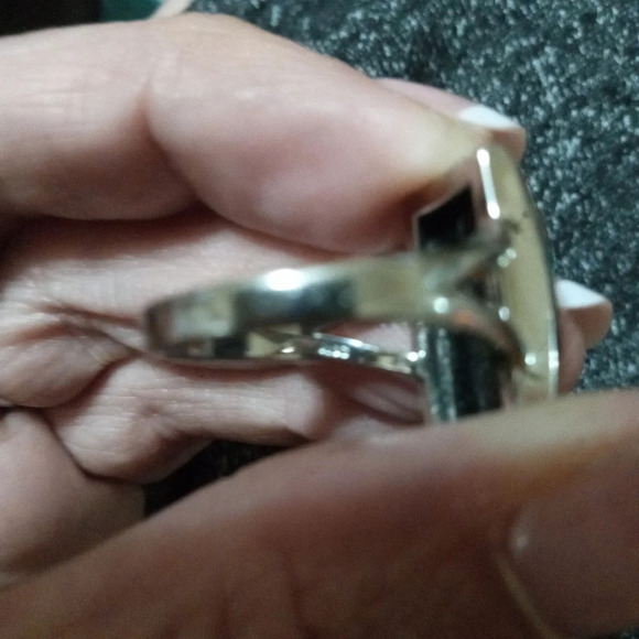 RS Covenant Abalone Stone Ring sz 10 - Picture 5 of 7